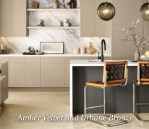 amber velvet and urbane bronze